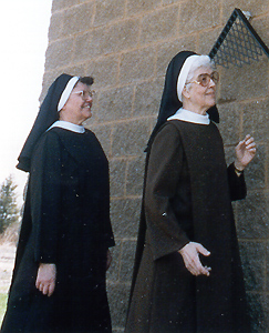 (detail) of Sr. Mary Anne and Sr. Mary Jo