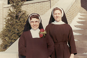 Silver Jubilee - January 3, 1969   Sr. Anita and Sr. Mary Anne