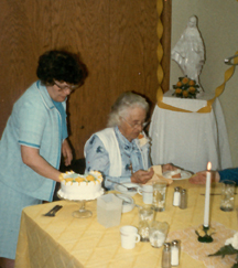 Sisters Mary Anne and Rozanne - celebrating Sr. Rozanne's Golden Jubilee May 25, 1983