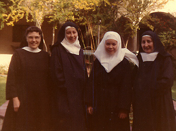 Sr. Mary Anne, Sr. Astrid, Sr. Harriet, Sr. Mary Teresa