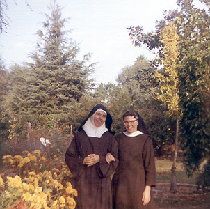 Sisters Teresa and Mary Anne